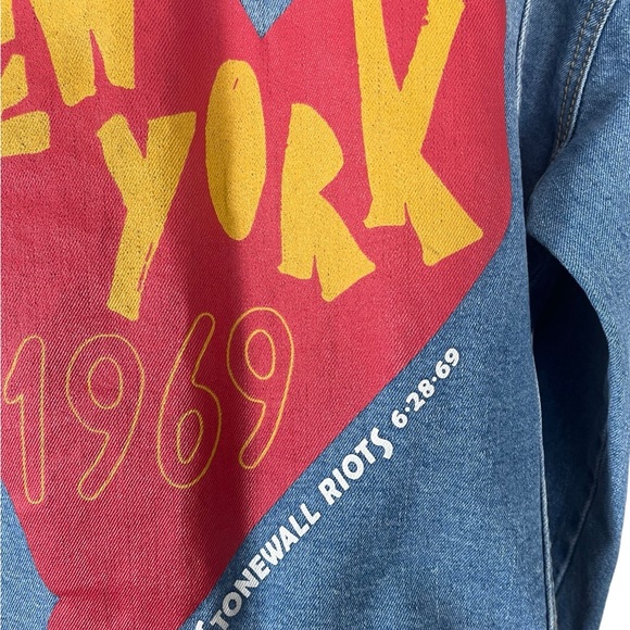 Denim pride jacket - Picture 6 of 7